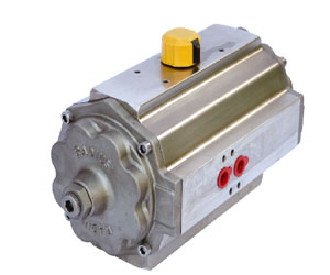 aluminium rack and pinion pneumatic actuator